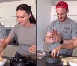 Yasemin Özilhan ve Kerem Bürsin mutfağa girdi!