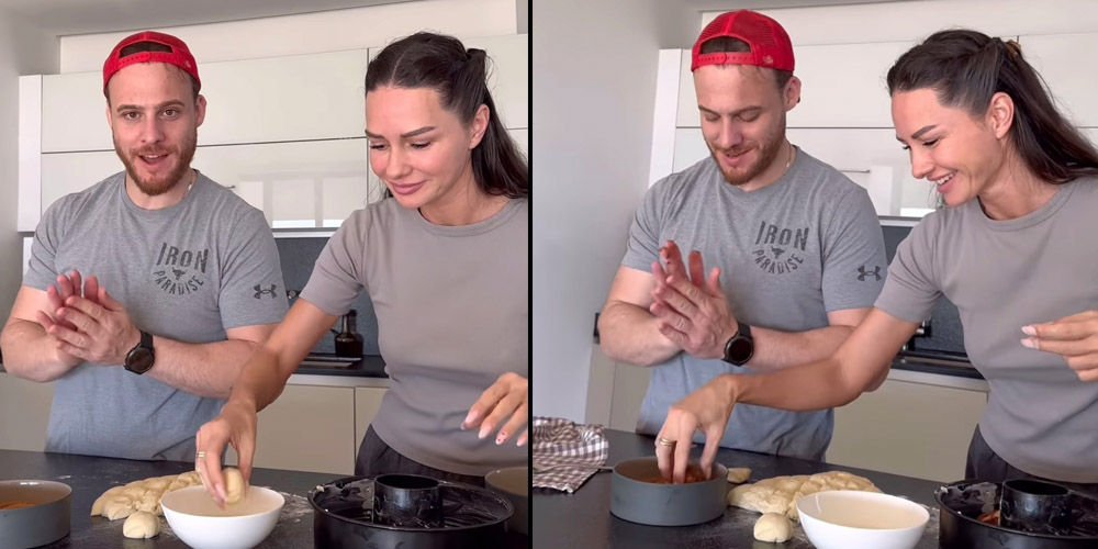 Yasemin Özilhan ve Kerem Bürsin mutfağa girdi!