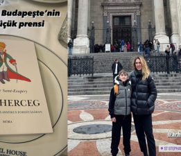 Anne-Oğul Budapeşte tatilinde