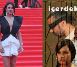 Kırmızı halıda göz kamaştırdı