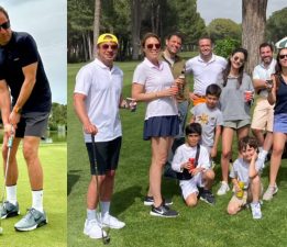 Burak ve Melis Hatipoğlu Çifti, Yakın Arkadaşlarıyla Golf Keyfi Yaptı