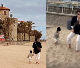 Kıvanç Tatlıtuğ, Oğlu Kurt Efe ile Paylaştığı Dans Videosuyla Sosyal Medyayı Salladı