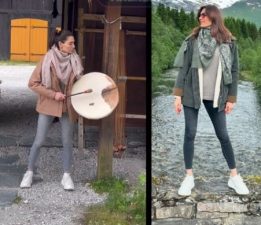 Hande Subaşı ve Alican Ulusoy’dan Norveç Tatili