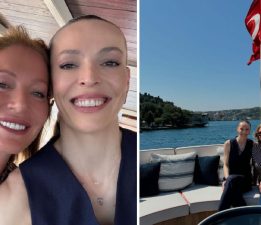 Caroline Koç ve Eda Erdem’in Halas 71’de Buluşması