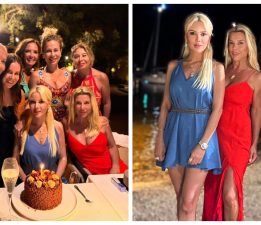 Bol pastalı doğum günü kutlaması