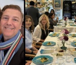 Caroline Koç ve Atıl Kutoğlu, Özel Yemek Davetinde Buluştu