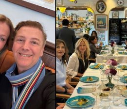 Caroline Koç ve Atıl Kutoğlu yemek davetinde buluştu!