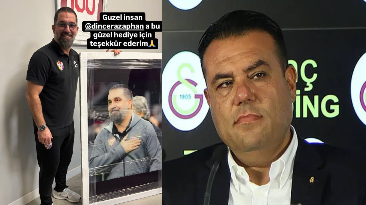 Dinçer Azaphan’ın Arda Turan’a Hediyesi…