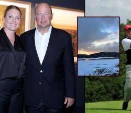 Caroline Koç, Mustafa Vehbi Koç Golf Tesisi’nden Kar Manzarası Paylaştı