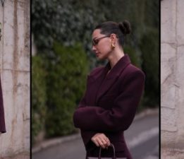 Yasemin Özilhan’dan Bordo Şıklığı! Zarafetiyle Göz Kamaştırdı