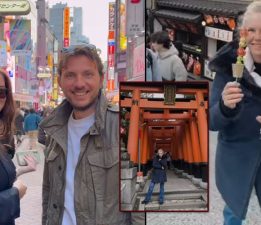 Alara Koçibey, Eren Morova ve kızı Yasmin Paris ile Tokyo’da tatilde!