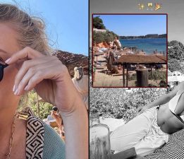 Alara Koçibey’den Plajda 50. Yaş Kutlaması