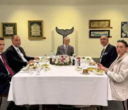 Rahmi Koç ve Murat Ülker ABD’de kahvaltıda buluştu