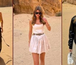 Nazlı Sabancı’dan Çöl Şıklığı! Lüks Tatilden Büyüleyici Kareler
