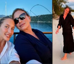 Caroline Koç ve Kızı Aylin, Mavi Yolculukta Huzur Buldu