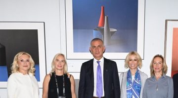 UEFA Başkanı Ceferin’in eşi Contemporary İstanbul’da