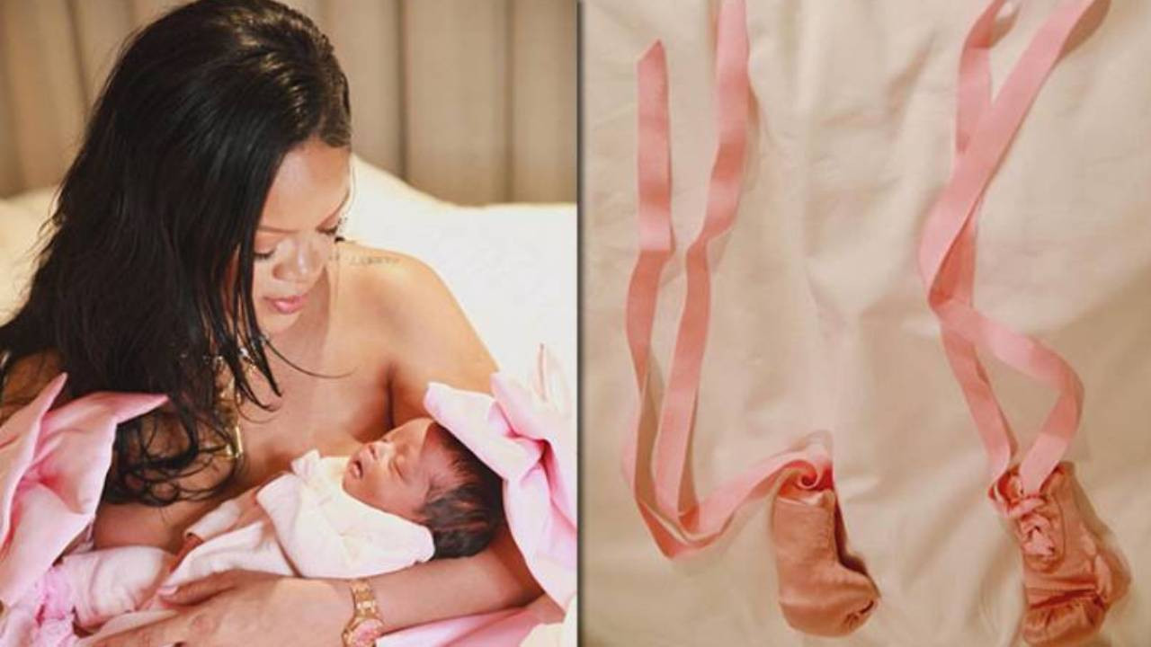 Dünyaca ünlü şarkıcı Rihanna, üçüncü kez anne oldu