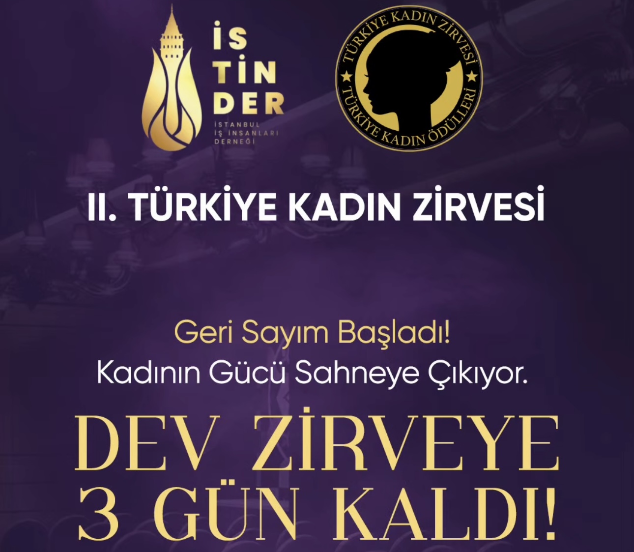 Türkiye’nin En Başarılı Kadınları Bu Zirvede Buluşuyor!