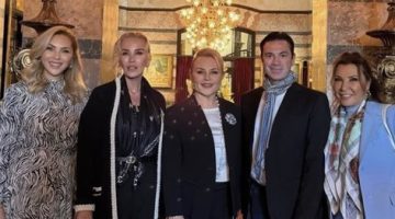 Sabancı, Tenor Mario Frangoulis’i Pera Palace’ta Ağırladı