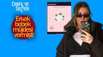 Eda Erol’dan karnı burnunda paylaşım!