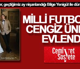 Cengiz Ünder ile Bilge Yenigül Roma’da evlendi