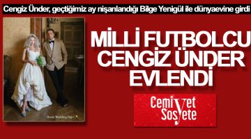 Cengiz Ünder ile Bilge Yenigül Roma’da evlendi