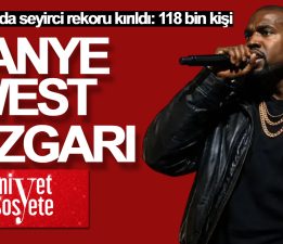İstanbul’da Kanye West rüzgarı
