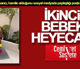 Nazlı Sabancı’dan hamilelik pozu