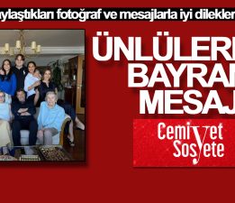 Ünlülerden Kurban Bayramı mesajı