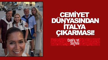 Cemiyet dünyasından İtalya çıkarması