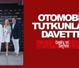 Otomobil tutkunları davette