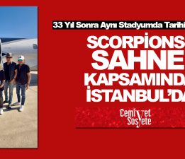 Scorpions, turne kapsamında İstanbul’da