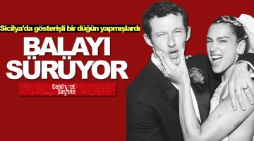 Dua Lipa ve oyuncu Callum Turner çiftinin balayı sürüyor