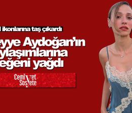 Sümeyye Aydoğan’ın paylaşımlarına beğeni yağdı
