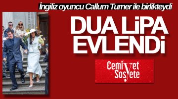 Dua Lipa evlendi