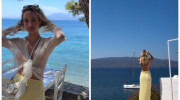 Melisa Sabancı Tapan tatil pozlarıyla beğeni topladı